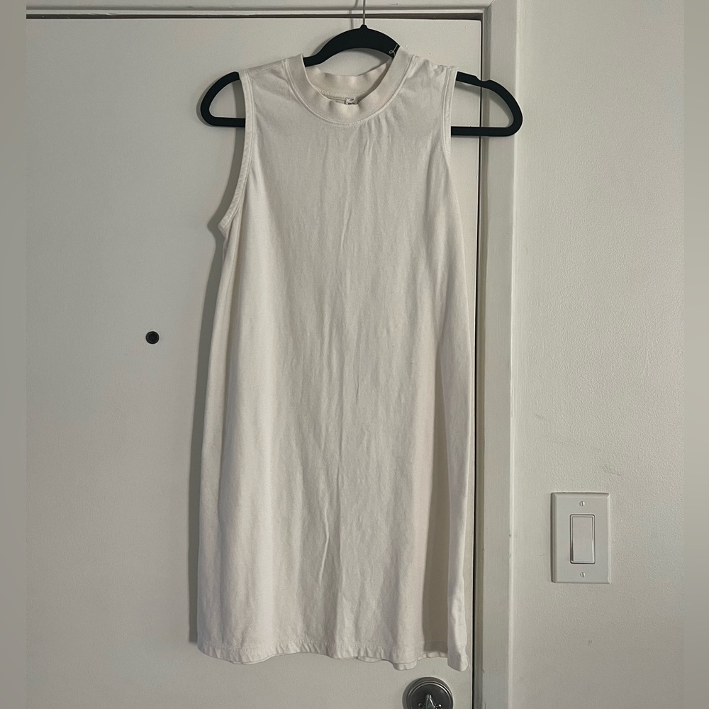 BP - T-Shirt tank mini dress (off-white)